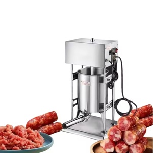 Machine à farcir les saucisses électrique verticale, processeur de viande pour la fabrication de saucisses, machine de remplissage efficace, machine à farcir les saucisses - Product Image 2
