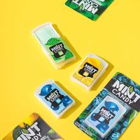 Heetverkopende fruitige frisse muntstrips, sterke koele papieren muntstrips, snoepjes en zoetigheden
