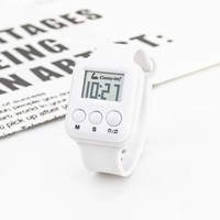 Jam alarm anak-anak; jam digital dengan perangkat layar LCD; jam tangan mini dengan sarang lebah