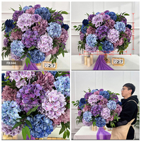 Boule de fleurs décorative DKB pour centre de table de mariage, événements, décorations de mariage artificielles en gypsophile, fournitures de décoration florale