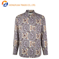 Kain Batik Afrika 100% Katun Sands Retro Kopi Ungu Motif Bunga Geometris Kain Organza Polos Ukuran 6 Jubah Etnik Anak Perempuan
