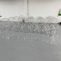 Ballon transparent géant en PVC pour décoration de fête, vente chaude