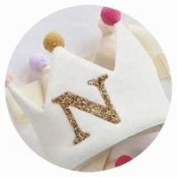 Vente chaude bébé enfants fête d'anniversaire en trois dimensions couronne coiffure décoration accessoires chapeau princesse accessoires