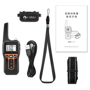 <span class=keywords><strong>Collier</strong></span> de dressage électrique pour <span class=keywords><strong>chien</strong></span> avec télécommande LCD, vibrations et sons – Fournitures de course et d'entraînement pour animaux de compagnie - Product Image 6