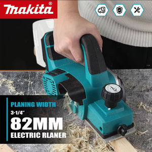 Cepilladora Inalámbrica Makita con Batería de Litio, Profundidad de Cepillado Ajustable, Herramienta para Recortar y Cepillar Madera - Product Image 3