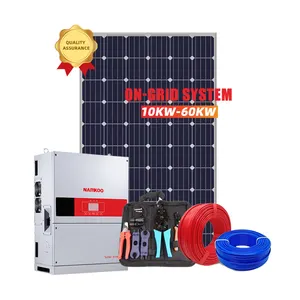 完整的设计和提高的能量10KW商用电网家用电力价格10kw太阳能供应商太阳能系统