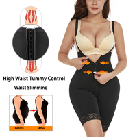 Panty shaper pengencang perut high waist tanpa jahitan, pengangkat bokong, celana dalam kompresi pembentuk tubuh wanita