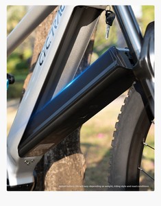 Vélo de montagne en aluminium 29 pouces 12 vitesses avec transmission électronique sans fil E-MTB pour hommes et femmes EM6 - Troisième génération Alumi - Product Image 6