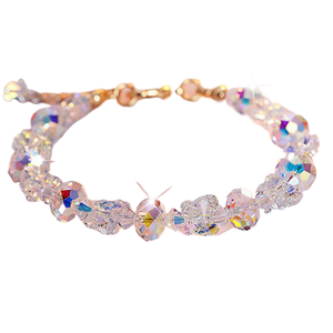 La nueva pulsera <span class=keywords><strong>de</strong></span> cristal DIY <span class=keywords><strong>de</strong></span> Daisy Fang para mujer es un regalo único <span class=keywords><strong>de</strong></span> San Valentín <span class=keywords><strong>de</strong></span> estilo coreano con un diseño exclusivo. - Product Image 1