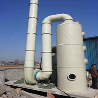 Système de dépoussiérage humide haute performance pour gaz - Tour de lavage par pulvérisation