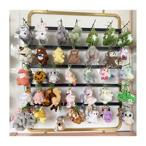 Hot bán phim hoạt hình gấu sang trọng Keychain Claw Máy búp bê dễ thương nhồi dễ thương gấu sang trọng dangle - Product Image 6