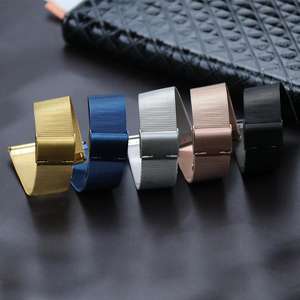 Correa de reloj para <span class=keywords><strong>Samsung</strong></span> <span class=keywords><strong>Galaxy</strong></span> Watch Active 2, malla de acero inoxidable de 22mm y 20mm, correa de 42/46mm para <span class=keywords><strong>Samsung</strong></span> Gear S3 - Product Image 3