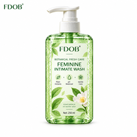 FDOB Gel Lavant Intime Féminin 250ml avec Extrait d'Aloe Vera, Glycérine et Acide Lactique pour Vente en Gros et Discussion OEM/ODM