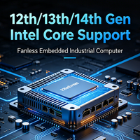 Mini PC industriel sans ventilateur, modules extensibles, anti-vibrations, fabriqué par IPC Manufacturer
