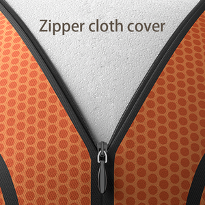 Yên Tĩnh & Cao Đàn Hồi Trong Nhà Đào Tạo Bóng Rổ Unisex Đồ Chơi Thể Thao Với Mềm Bọt Bóng Vải Coverlab Im Lặng Bóng Rổ - Product Image 3