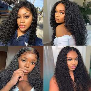 Cheap Natural <b>Human</b> <b>Hair</b> <b>Wigs</b> for Black Women Water Wave Indian <b>Hair</b> <b>Lace</b> <b>Front</b> <b>Wig</b> 13X4 Transparent HD Full <b>Lace</b> Frontal <b>Wig</b> - Product Image 6