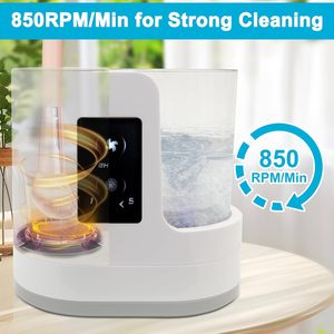 2025ใหม่<span class=keywords><strong>เครื่อง</strong></span>ทำความสะอาดแปรงแต่งหน้าอัตโนมัติแบบ3-in-1แบบพกพาที่เสียบ USB ABS <span class=keywords><strong>เครื่อง</strong></span>ทำความสะอาดแบบอัลตราโซนิกสำหรับใช้ในครัวเรือน - Product Image 2