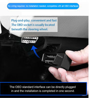 Rastreador OBD GPS con módulo de diagnóstico 4G 2G Compatible con PC IOS Android Apps Tarjeta SD Almacenamiento DE DATOS Detección Acc 1 año de garantía
