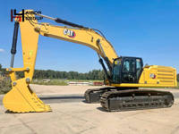 Excavator Caterpillar Cat350 Bekas Berkinerja Tinggi 50 Ton Crawler Trackhoe Mesin Pompa Tugas Berat Model 2024 99% BARU Jepang