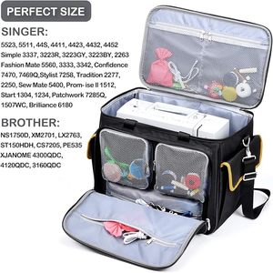 Sac de transport multifonctionnel pour machine à coudre, avec bandoulière, pour machine à coudre et accessoires, échantillon gratuit - Product Image 2