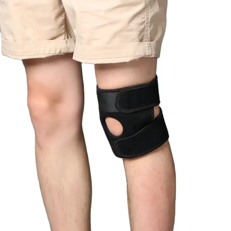 調整可能なネオプレン膝サポートと戦う工場カスタム安全スポーツ保護屋外戦術
