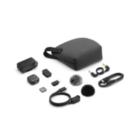 Microphone Lavalier Sans Fil Mic 3 1 TX 1 RX avec Enregistrement Flottant 32 bits pour Vlog et Diffusion en Direct