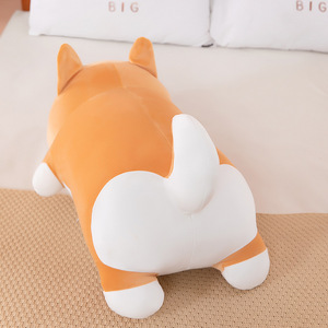Peluche de Corgi Shiba Inu, Perro Acogedor Súper Suave, Almohada Antiestrés para Dormir, Compañero de Cama para Niños, Venta al por Mayor de Fábrica - Product Image 3
