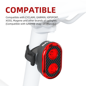 <span class=keywords><strong>Luz</strong></span> trasera de bicicleta <span class=keywords><strong>Garmin</strong></span> Varia <span class=keywords><strong>Radar</strong></span> con soporte de tija de sillín antideslizante, accesorios de bicicleta para uso en bicicleta de carretera - Product Image 5