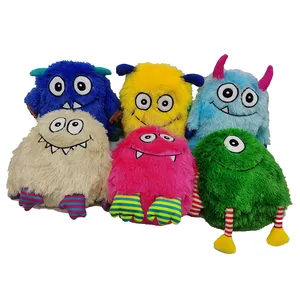 Fabrika kaynağı sevimli renkli küçük canavar dolması peluş oyuncaklar Alien hayvan peluş oyuncaklar Custom Made