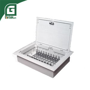Caja de Distribución de Comunicaciones GETEKnet OEM IP65 Impermeable de Acero Inoxidable para 50 Pares, con Cerradura de Llave para Módulo Krone LSA - Product Image 2
