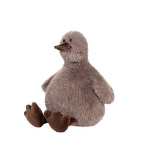 Dessin animé canard <span class=keywords><strong>colvert</strong></span> en peluche peluche oreiller jouets réaliste couché vert caneton en forme de poupées Chubby blanc canard peluches - Product Image 5