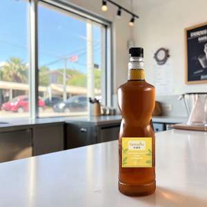 Jarabe de Té Boba Certificado HACCP con Sabor a Miel y Limón para Preparación Rápida de Bebidas de Té de Burbujas Hecho en Taiwán - Product Image 1