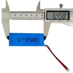 Paquete de Baterías de Litio de 7.4V 602560-2S 1100mah, OEM de Fábrica para Juguetes, Suministro Directo del Fabricante de Polímeros - Product Image 3