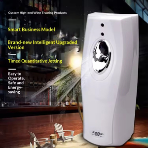 고품질 플라스틱 PP 가정용 호텔 사무실 도매 배터리 작동 벽걸이형 자동 에어로졸 방향제 - Product Image 3