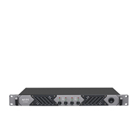 AOFO 1U 2/4 Kanal 1000W D Sınıfı Amplifikatör Profesyonel D Sınıfı Amfi Yüksek Güçlü Ses Amplifikatörü Sahne Ses Sistemi için