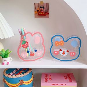Custom Cute <b>Acrylic</b> <b>Pen</b> Holder Custom Trend <b>Acrylic</b> Pencil Holder Makeup Brush Holder - Product Image 4