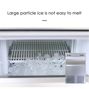 Máquina de Hielo MEHEN de Alto Rendimiento, 120 kg/24 Horas, Máquina de Hielo en Cubos, Máquina de Hielo en Forma de Bala - Product Image 6