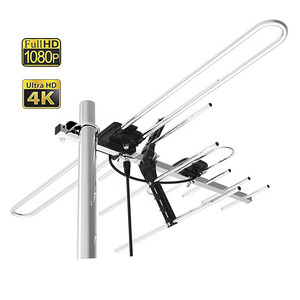Antena de TV Digital VHF Yagi para Exteriores ODM OEM con Material de Aluminio, Antena DVB T2 para Captar Todos los Canales Locales - Product Image 1