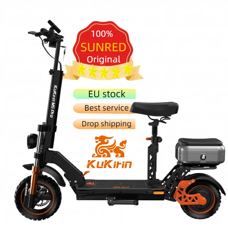 Marzo expo 2024 prodotti Drop shipping 10 pollici pneumatico vuoto posteriore kukirin M5 PRO fuoristrada scooter elettrico