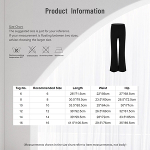 Pantalones de Baile Tango para Niños de 6 a 16 Años, Ropa de Baile para Jazz, Actuaciones en Escenario, Baile de Salón, Yoga - Product Image 6
