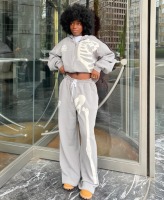 2025 automne hiver survêtements femmes deux pièces ensemble femmes vêtements surdimensionnés pantalons de survêtement et sweat à capuche ensemble survêtement ensembles