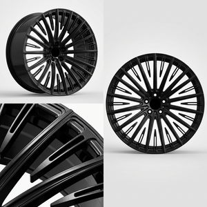 Original Custom New 18-22 Inch Forged Aluminum <b>Wheels</b> DOT Approved Mercedes AMG Luxury Cars Black Multi <b>Spoke</b> - Product Image 3