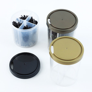 <span class=keywords><strong>Accesorios</strong></span> de herramientas de <span class=keywords><strong>peluquería</strong></span> de salón de diseño <span class=keywords><strong>profesional</strong></span> dispensador mágico tarro transparente para alfileres Almacenamiento de alfileres con tapas giratorias - Product Image 4