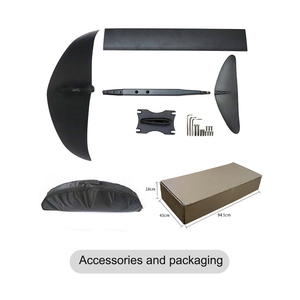 Planche hydroptère en fibre de carbone Planche de surf <span class=keywords><strong>Wingsurf</strong></span> Accessoires de planche de surf non alimentés - Product Image 4