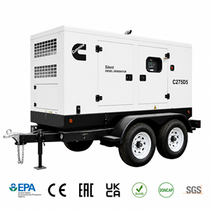Generador Diésel Silencioso Isuzu Cummins Refrigerado por Agua, 15KW 20kW 24kw, Monofásico/Trifásico, Generador de Respaldo para el Hogar, Piezas de Generador Diésel - Product Image 3