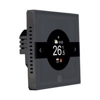 Termostato Inteligente WiFi Tuya para HVAC con Plástico ABS, Controlador de Temperatura de Ahorro de Energía para Apartamentos, Hoteles y Oficinas