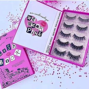 Pacchetto di scatole di imballaggio per ciglia finte a grappolo con Logo personalizzato - Product Image 1