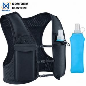 Lightweight Breathable 500ml Soft Bottle Casual Backpack Reflective Neoprene for <strong>Men</strong> Women Trail Hiking Hydration <strong>Vest</strong> Polyester - Product Image 1