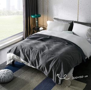 Manta de Franela Acogedora, Lavable, Impermeable y Resistente a las Salpicaduras, de 150x200 cm, para Dormitorio o Sala de Estar - Product Image 2