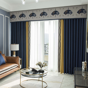 Luxury curtain roster for use in the living room, dull printout Simple EUROPEAN, selling na, wholesale - Product Image 5